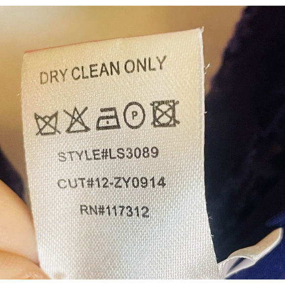 Anthropologie ZOA Womens XS Sheer Silk Purple Wrap Crop Dolman Blouse Boho Top - Picture 12 of 12